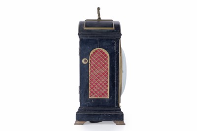 Lot 570 - John Thwaites, Clerkenwell, London: a George III brass bound musical bracket clock
