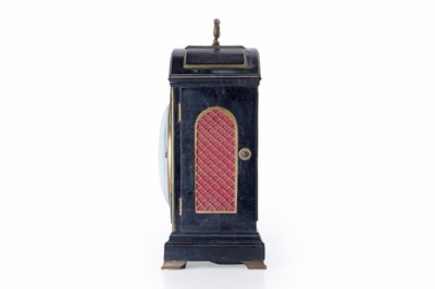 Lot 570 - John Thwaites, Clerkenwell, London: a George III brass bound musical bracket clock