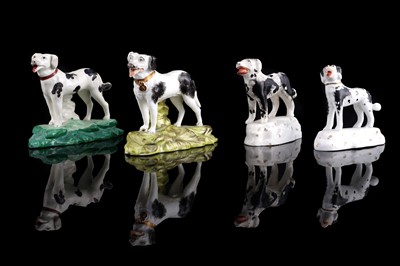 Lot 428 - A Minton figure of a Newfoundland; and three others