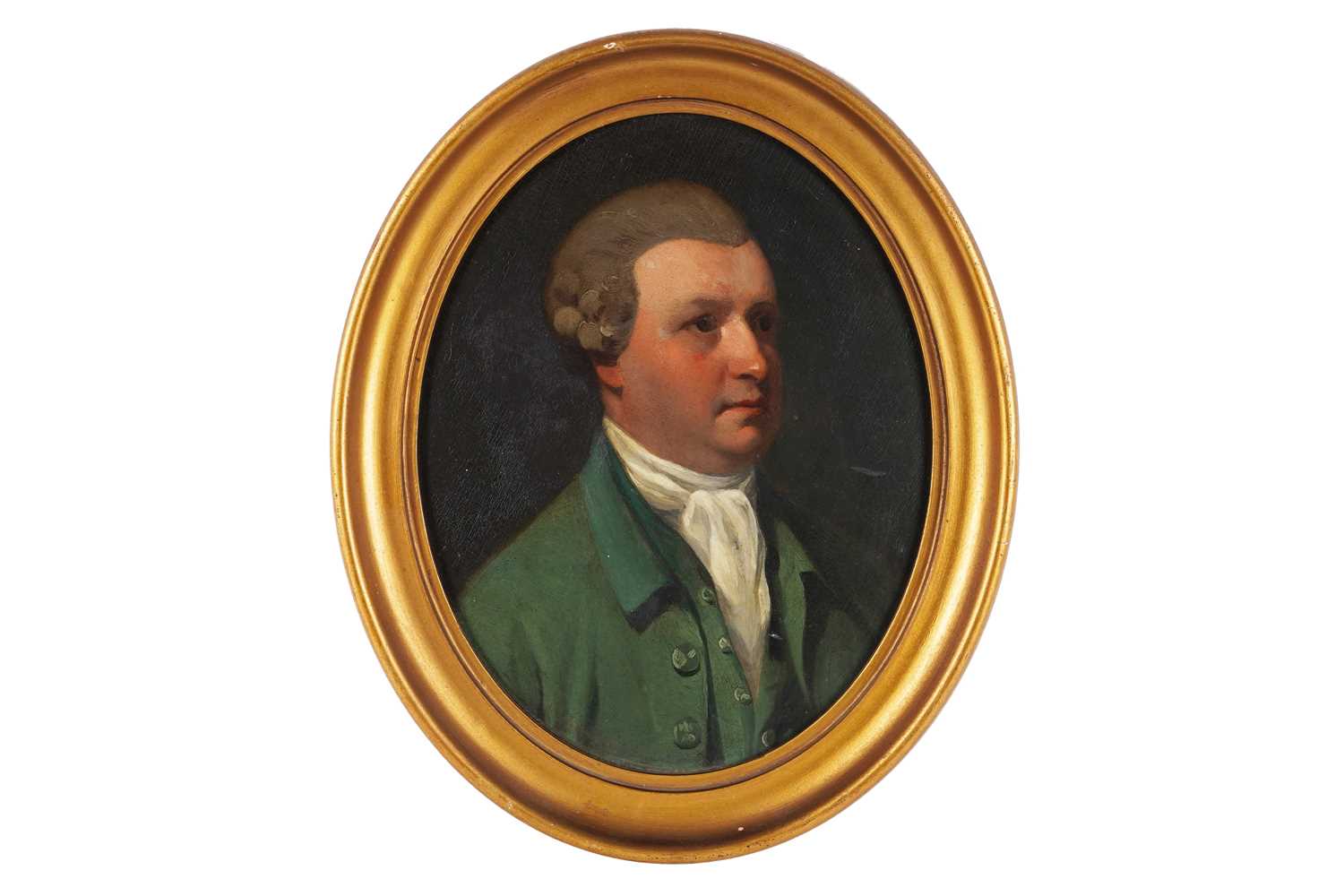 Lot 232 - In the manner of John Downman - A portrait of a gentleman in a powdered wig | oil