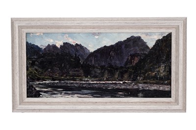 Lot 371 - George Sherwood Hunter - Two Scottish landscapes | oil