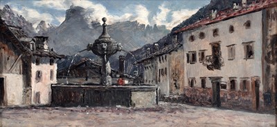 Lot 341 - George Sherwood Hunter - Cadore; and Chioggia | oil