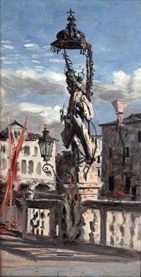 Lot 341 - George Sherwood Hunter - Cadore; and Chioggia | oil