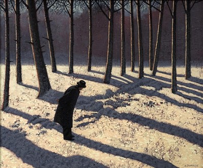 Lot 77 - Mark J. Edwards - Watching the Shadows | oil