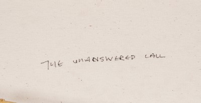 Lot 78 - Mark J. Edwards - The Unanswered Call | oil