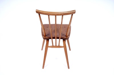 Lot 16 - Ercol: a set of six model 391 elm and beech dining chairs
