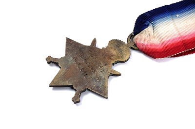Lot 16 - A First World War trio medal group