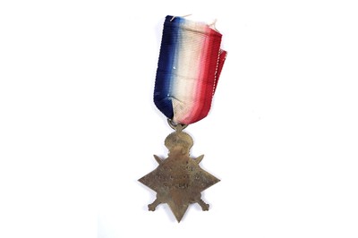 Lot 16 - A First World War trio medal group