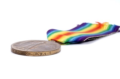 Lot 16 - A First World War trio medal group