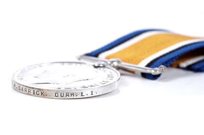 Lot 17 - A First World War group of three general service medals