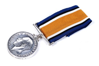 Lot 17 - A First World War group of three general service medals