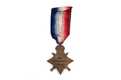 Lot 18 - A First World War trio group of general service medals