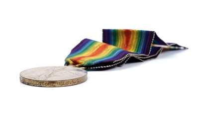 Lot 18 - A First World War trio group of general service medals