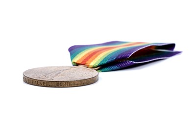 Lot 23 - A pair of First World War General Service medals