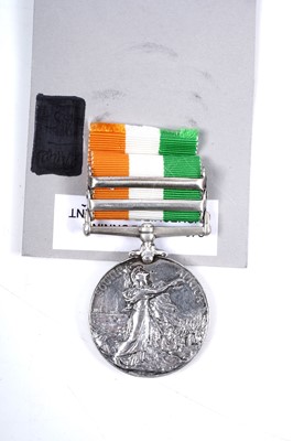 Lot 24 - Edward VII King's South Africa medal
