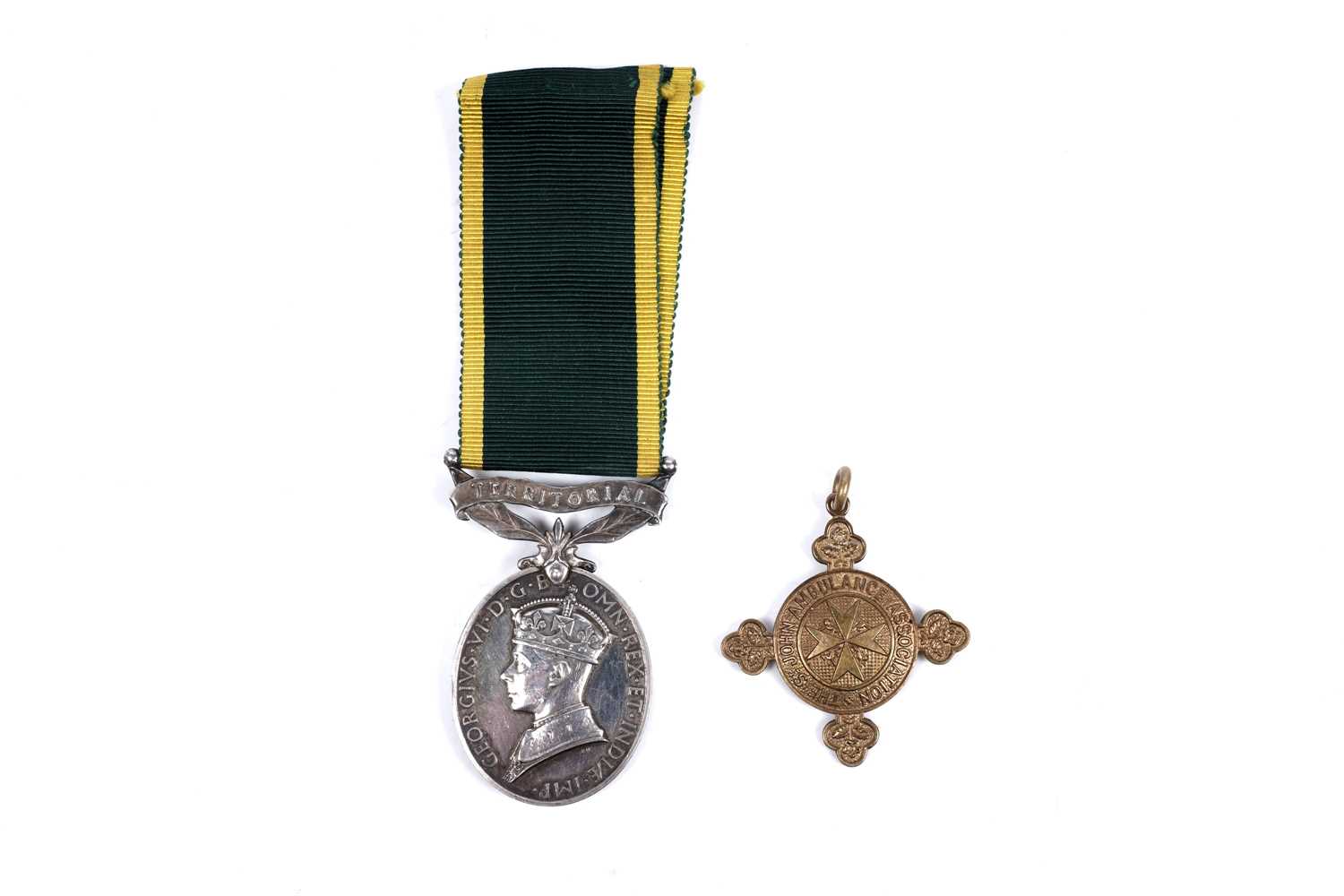 Lot 26 - George VI Territorial Efficiency medal
