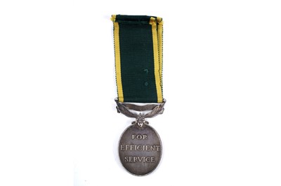 Lot 26 - George VI Territorial Efficiency medal