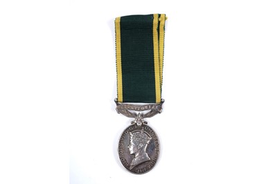 Lot 26 - George VI Territorial Efficiency medal