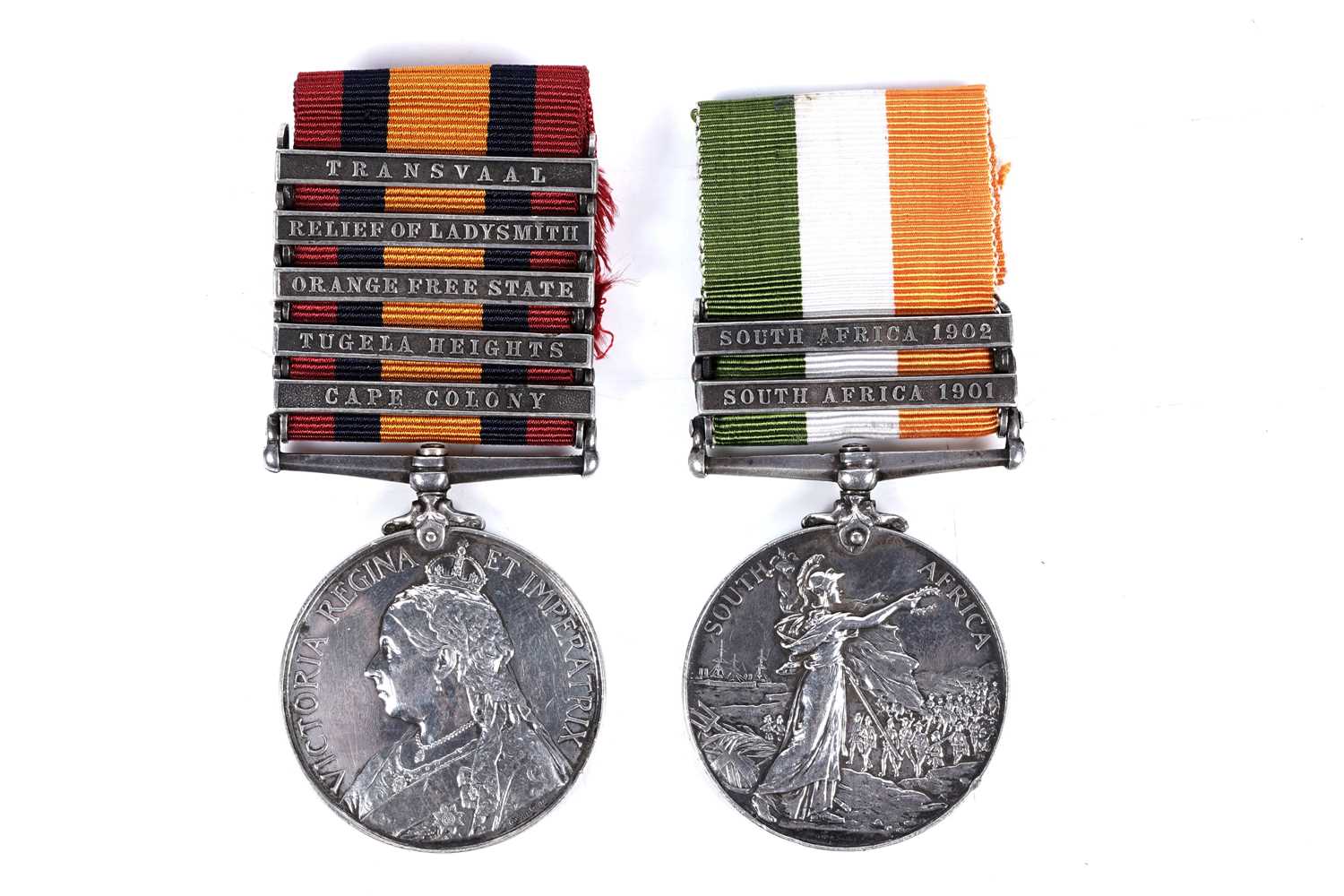 Lot 29 - A pair of Boer War medals