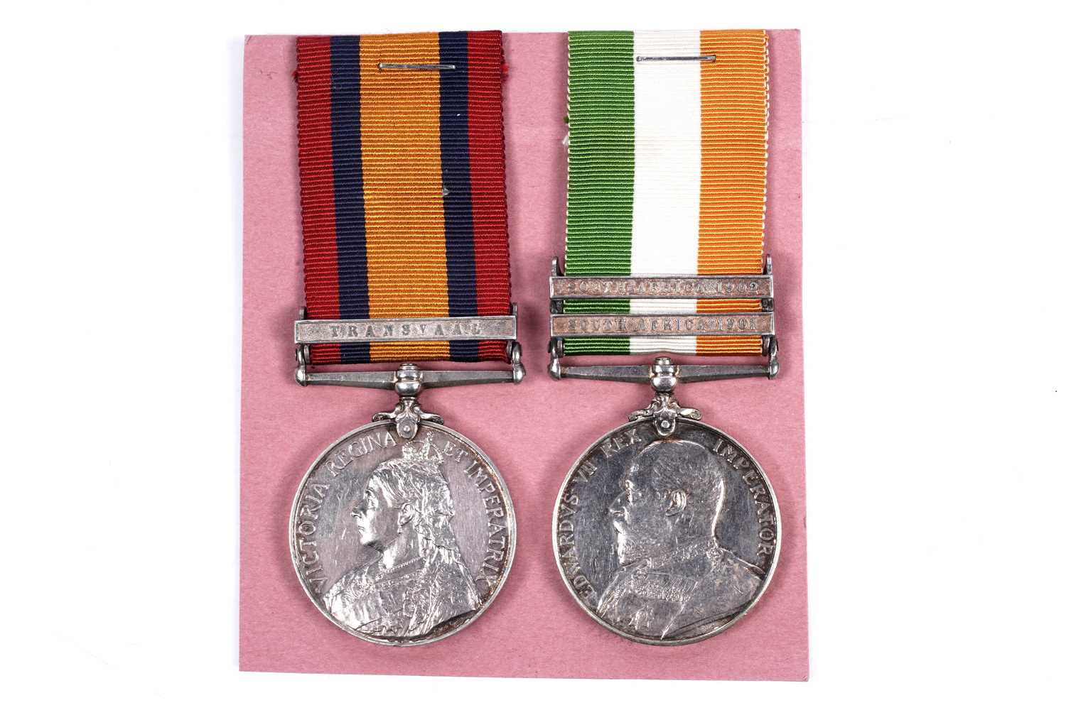 Lot 40 - A pair of Boer War medals