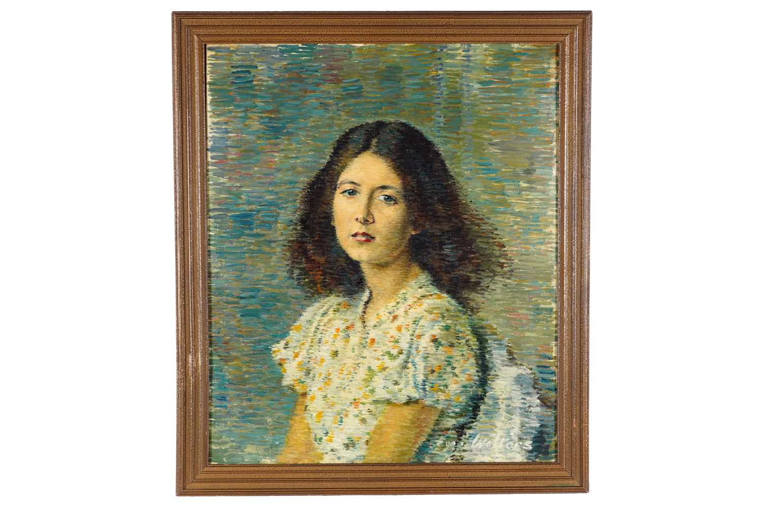 Lot 269 - Evan Walters - Portrait of Menna | oil
