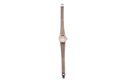 Lot 158 - A lady's Zenith 14ct gold dress watch