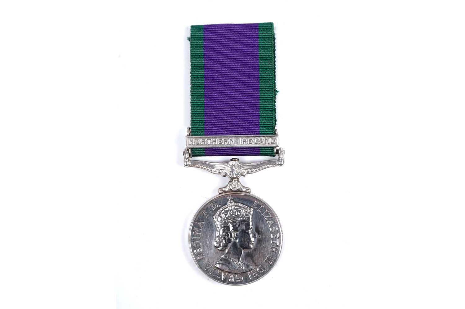 Lot 52 - Queen Elizabeth II General Service Medal with Northern Ireland clasp