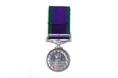 Lot 52 - Queen Elizabeth II General Service Medal with Northern Ireland clasp