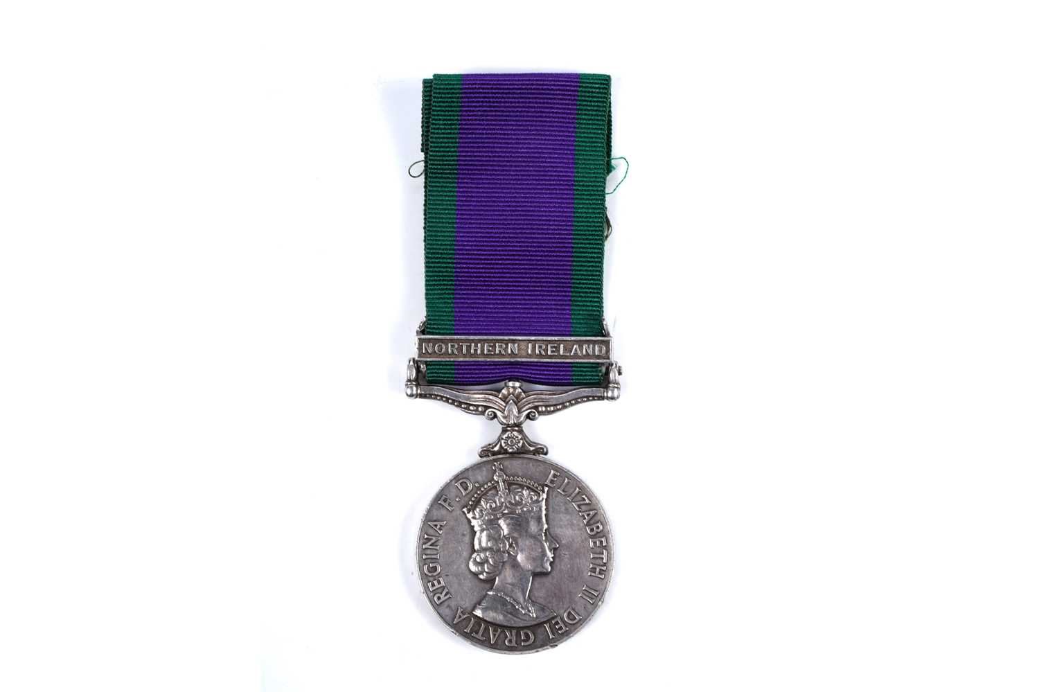 Lot 53 - Queen Elizabeth II General Service Medal with Northern Ireland clasp