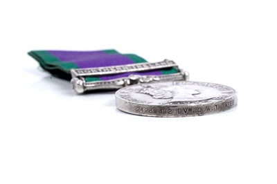 Lot 53 - Queen Elizabeth II General Service Medal with Northern Ireland clasp