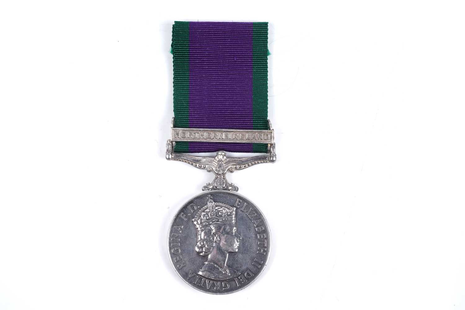 Lot 54 - Queen Elizabeth II General Service Medal with Northern Ireland clasp