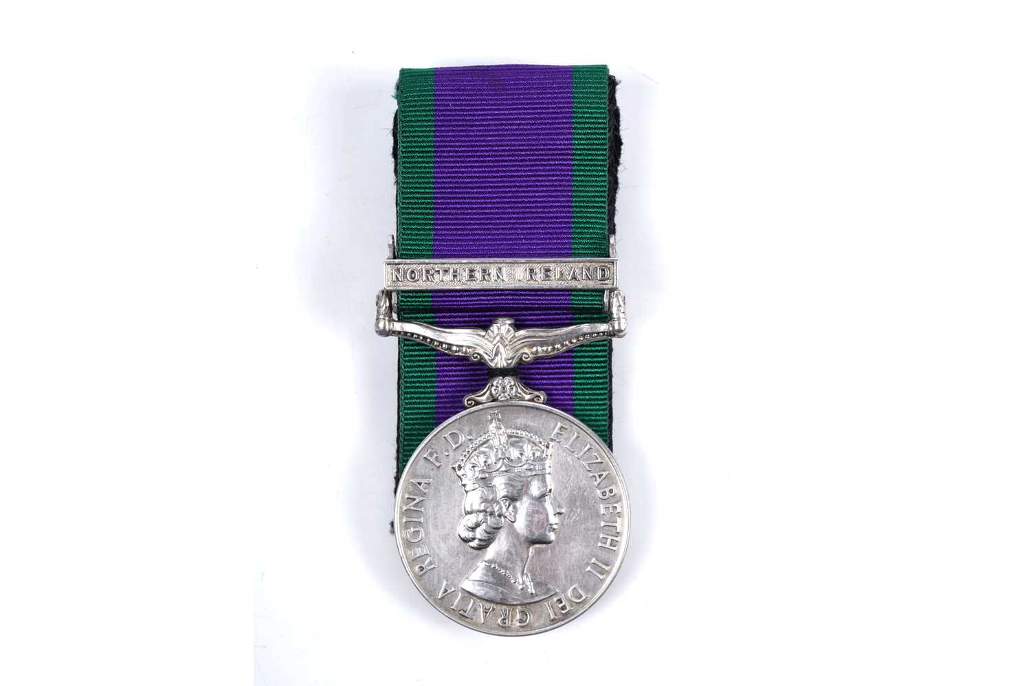 Lot 56 - Queen Elizabeth II General Service Medal with Northern Ireland clasp