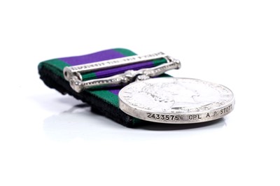 Lot 56 - Queen Elizabeth II General Service Medal with Northern Ireland clasp