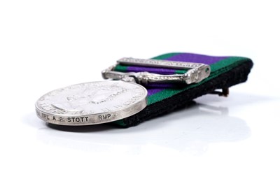 Lot 56 - Queen Elizabeth II General Service Medal with Northern Ireland clasp