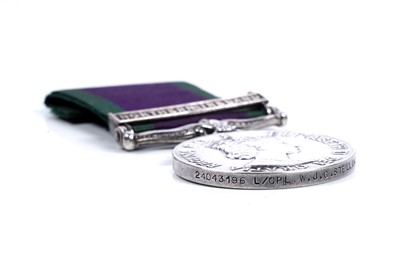 Lot 58 - Queen Elizabeth II General Service Medal with Northern Ireland clasp