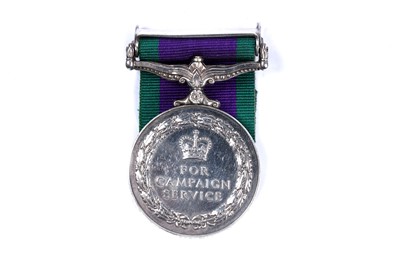 Lot 59 - Queen Elizabeth II General Service Medal with Northern Ireland clasp