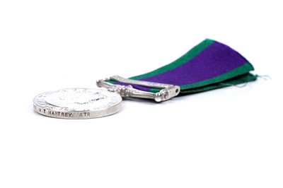 Lot 61 - Queen Elizabeth II General Service Medal with Northern Ireland clasp