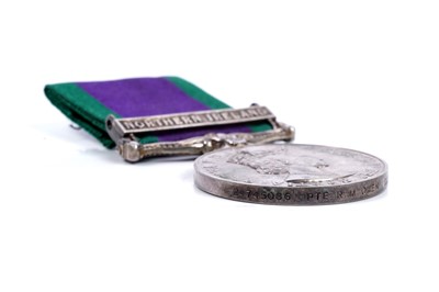 Lot 62 - Queen Elizabeth II General Service Medal with Northern Ireland clasp