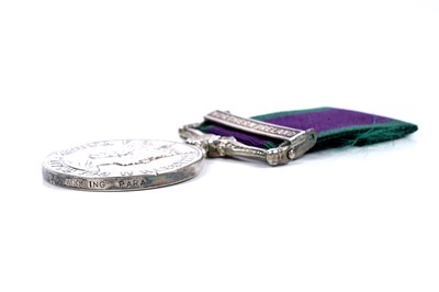 Lot 64 - Queen Elizabeth II General Service Medal with Northern Ireland clasp
