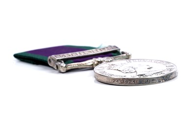 Lot 64 - Queen Elizabeth II General Service Medal with Northern Ireland clasp