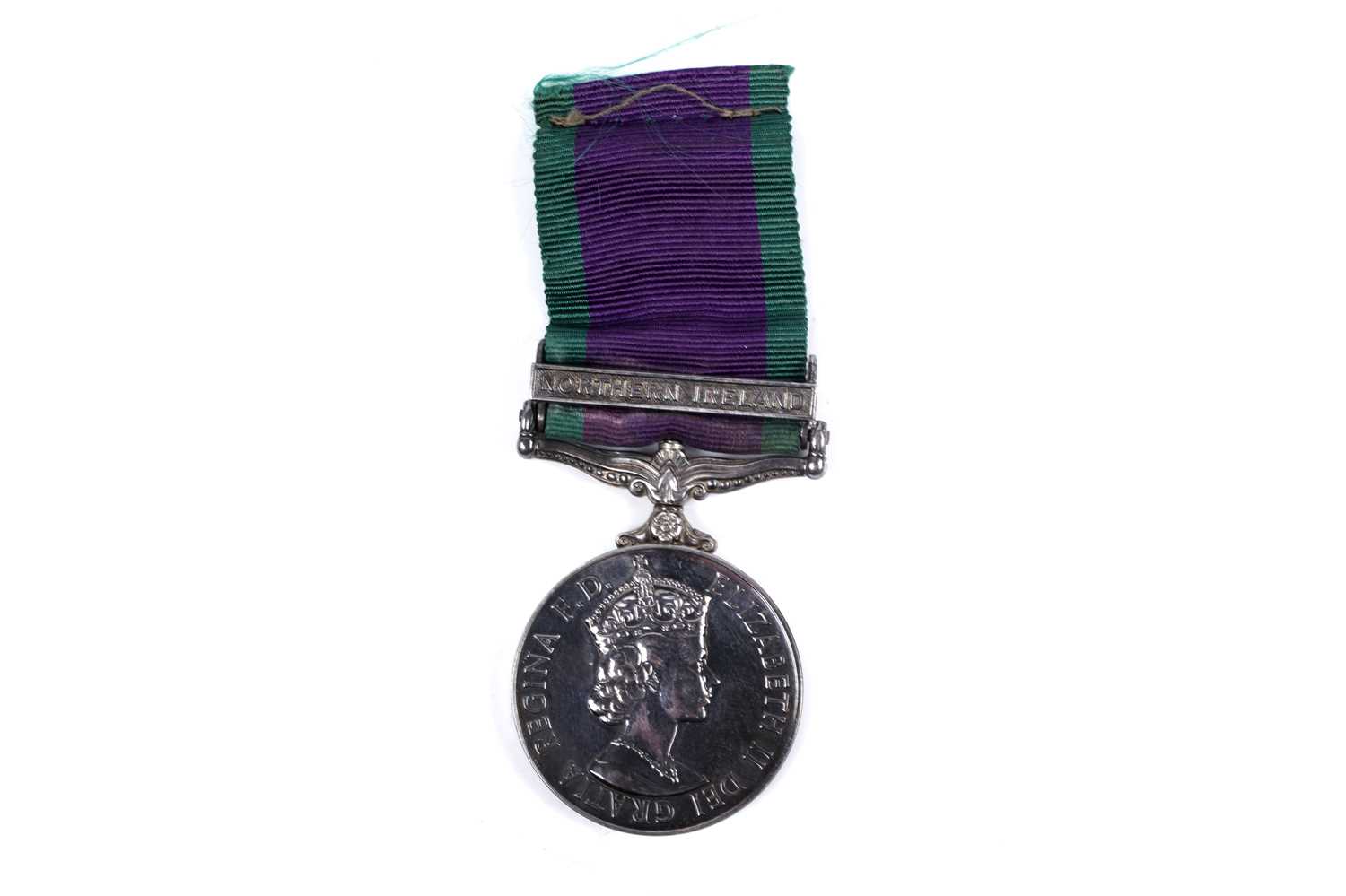 Lot 66 - Queen Elizabeth II General Service Medal with Northern Ireland clasp