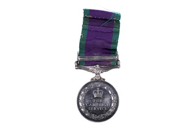 Lot 66 - Queen Elizabeth II General Service Medal with Northern Ireland clasp