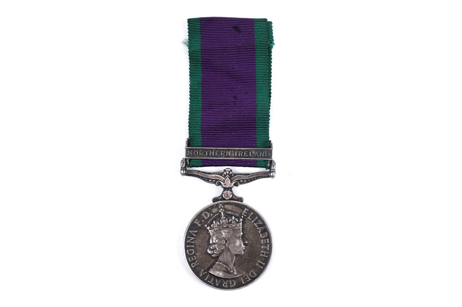 Lot 67 - Queen Elizabeth II General Service Medal with Northern Ireland clasp