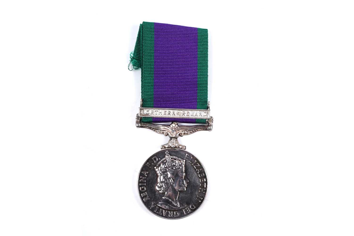 Lot 68 - Queen Elizabeth II General Service Medal with Northern Ireland clasp
