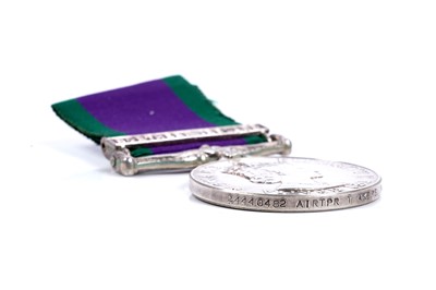 Lot 69 - Queen Elizabeth II General Service Medal with Northern Ireland clasp