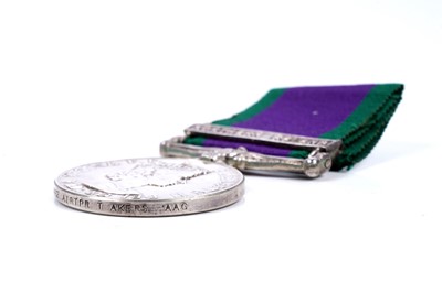 Lot 69 - Queen Elizabeth II General Service Medal with Northern Ireland clasp