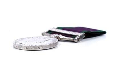 Lot 70 - Queen Elizabeth II General Service Medal with Northern Ireland clasp