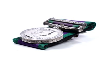 Lot 71 - Queen Elizabeth II General Service Medal with Northern Ireland clasp