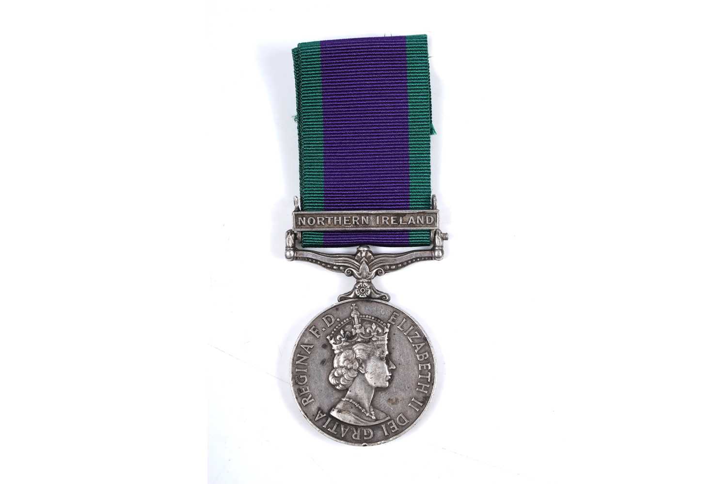 Lot 72 - Queen Elizabeth II General Service Medal with Northern Ireland clasp