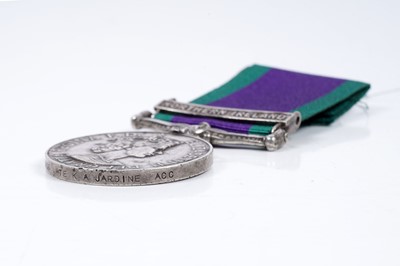 Lot 72 - Queen Elizabeth II General Service Medal with Northern Ireland clasp